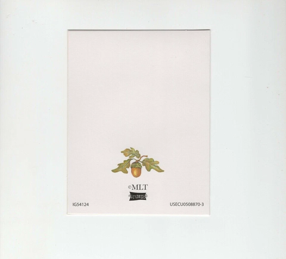 Xícara de chá bolota MLT Studio18 cartões em branco contagem 6 5 1/2" x 4" - Imagem 2 de 2