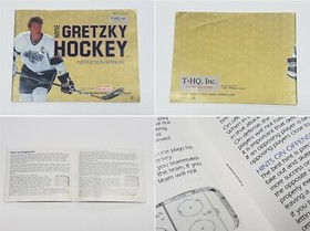 Wayne Gretzky Hockey (Away Jersey) NES Complete Authentic Tested *damage