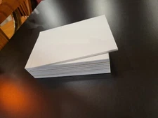 Memo Note Writing Pads 8.5 X 11, 10 Blank Scratch Pads, 50 per pad, 500 Sheets