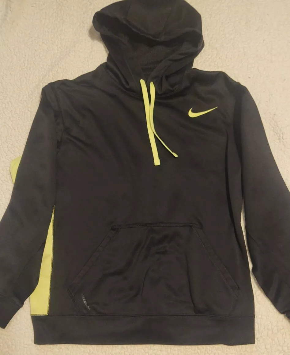 Nike hoodie neon best sale yellow