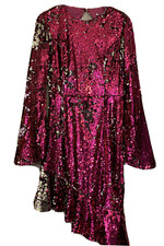 NWT By Egreis Women's Dress Pink Medium Sequin Evening