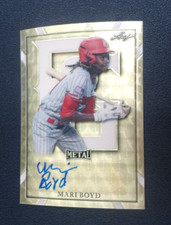 Mari Boyd 2021 LEAF PERFECT GAME ALL-AMERICAN PRE-PROD. PROOF GOLD 1/1 #BAMB1