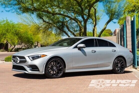 22'' Giovanna Monte Carlo Black Wheels Tires Audi A8 S8 S7 Bentley S580 BM7 740i