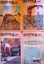 Lot de 4 revues RUSTICA année 1947 / Numéros 24, 25, 26 et 27 -WOIPPY-les-METZ-