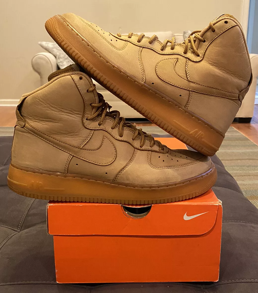 Nike high tops tan sale
