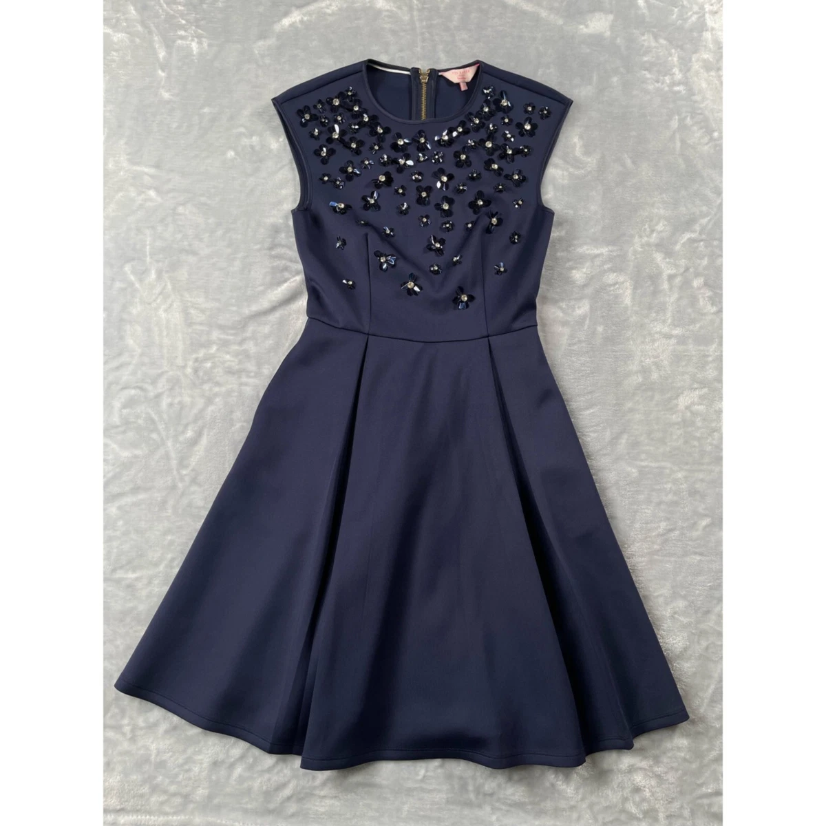 baker by ted baker navy dress