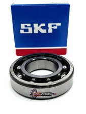 SKF 6207 JEM DEEP GROOVE BALL BEARING, OPEN TYPE, NO SEALS 35x72x17mm
