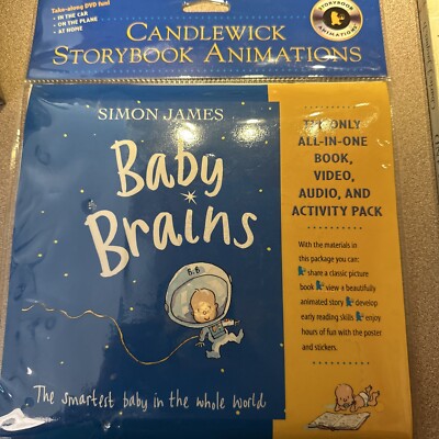 BABY BRAINS: CANDLEWICK STORYBOOK ANIMATIONS: THE SMARTEST By Simon James Sealed