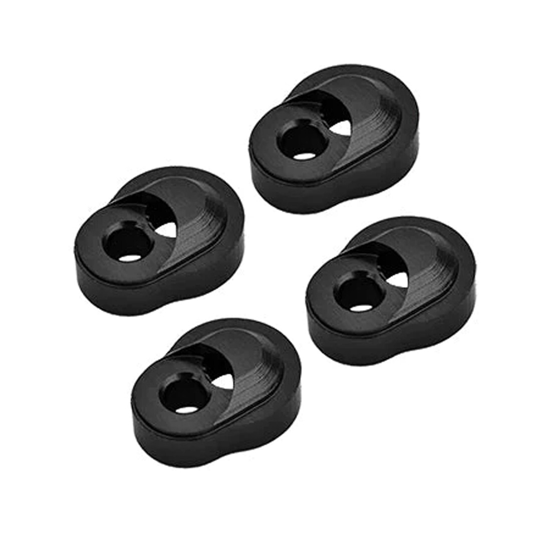 GPM Aluminum 7075 Suspension Pin Retainer Black (4Pcs) for 1:5