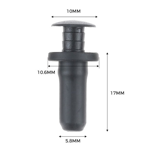 10pcs Car Tailgate Lining Clips Fasteners Trim Retainer Rivets For Mercedes Benz - Picture 13 of 13