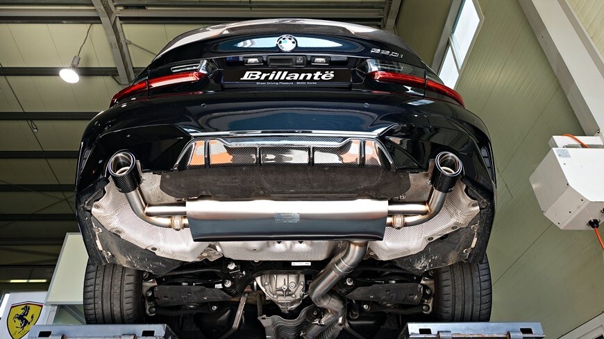 EVC AXLE-BACK for BMW 320i & 330i(G20), Touring (G21) [Brillante