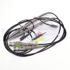 2x 100MHz Oscilloscope Scope analyzer Clip Probe test leads kit for HP Tektronix