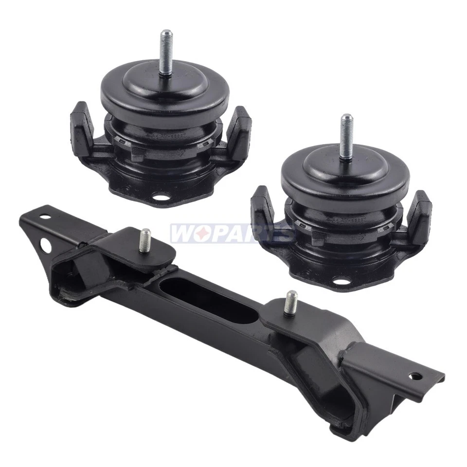 3PCS Engine AND Trans Mount Set Fit For 2001-2006 Mitsubishi Montero 3.5/3.8L - Image 2 of 4