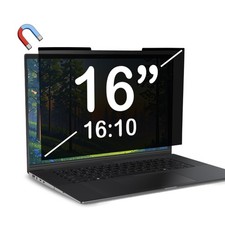 Magnetic Laptop Privacy Screen 16 inch for 16:10 Computer Monitor, Removable ...