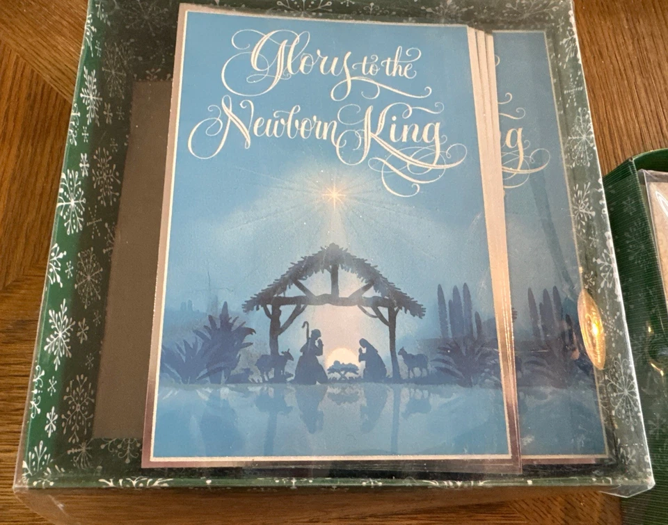 Lot Of Over 40 Christmas Holiday Cards Hallmark & Masterpiece Studios New Open B - Image 2 of 4