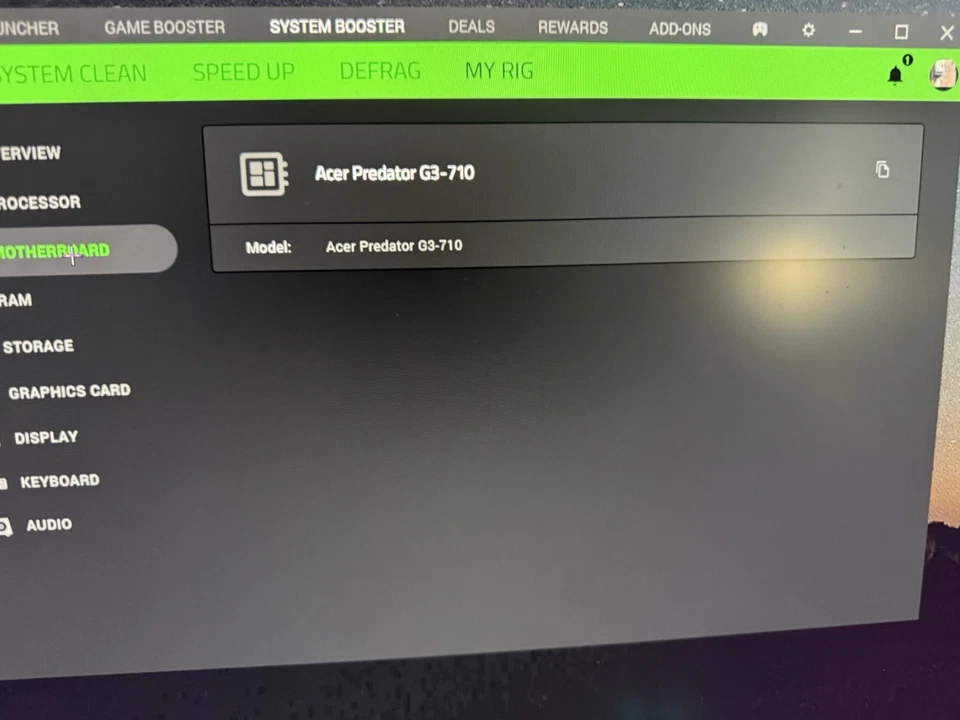 Acer Predator G3-710 pc - Image 4 of 4