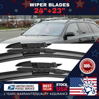 OEM QUALITY REPLACE 24''+23'' TOP LOCK WINDSHIELD WIPER BLADES FOR BWM 5SERIES