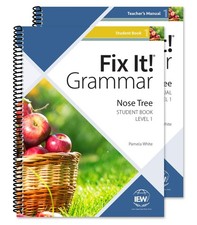 IEW Fix It! Grammar: Level 1 Nose Tree Teache...