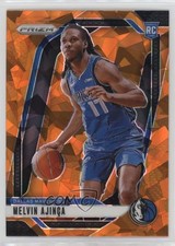 2024-25 Panini Prizm Orange Ice Prizm Melvin Ajinca #255 15sx