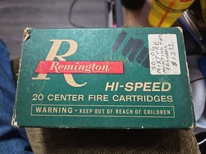 Remington Hi-Speed Core-Lokt  150gr Ptd Soft Point Empty Ammo Box With Insert