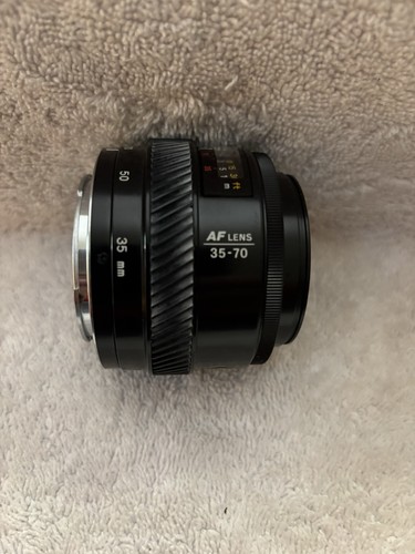 MINOLTA MAXXUM AF ZOOM 35-70mm 1: 4 (22) 49mm - Both Caps- JAPAN - Picture 6 of 16