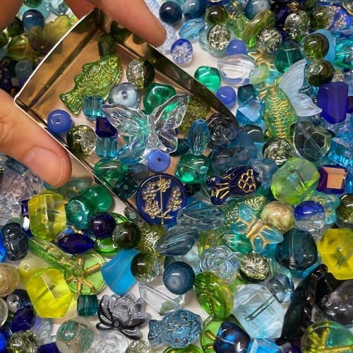 100g Handmade Glass Beads for Jewelry Making - 200 Mixed Styles Assortment at eBay