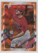 2021 Topps Chrome Sapphire Edition Orange 4/25 Miles Mikolas #181 n1u