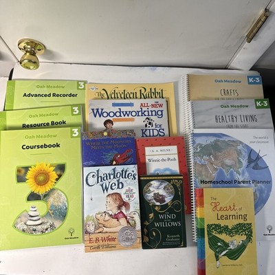 Oak Meadow Grade 3 (2020) Coursebook,  Resource, Recorder, Most Readers & More  