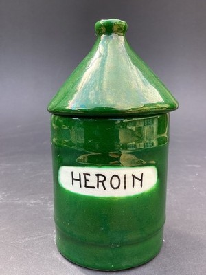 sehr seltenes original Raymor Bitossi Schraubstock Apothekergefäß Italien Mid Century