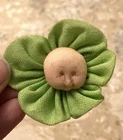 Cabbage Patch Kids Unborn Leaf Corsage Pin Brooch Vintage 1983