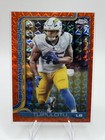2025 Topps Chrome Football Orange Geometric Refractor Tuli Tuipulotu #163
