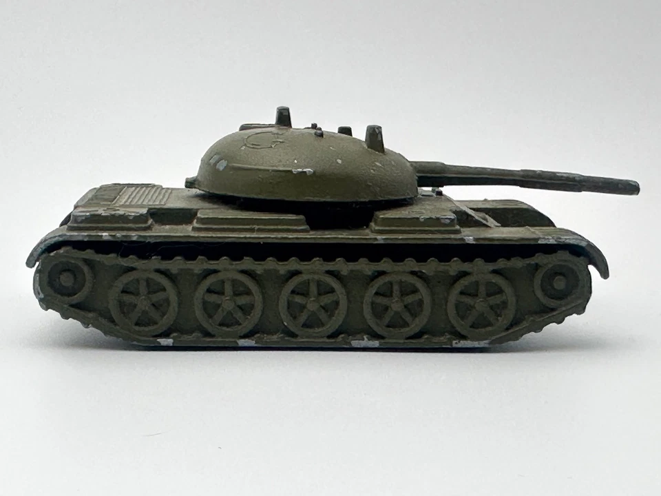 Model Tank T 55 Vintage Military Vehicles Collectible Equipment Metal Toy USSR - Image 4 of 4