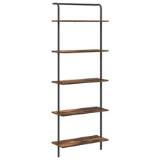 Image of Bookshelf Engineered wood Storage Indoor Bookshelves Modern Rectangular vidaXL