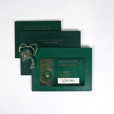 ROLEX Explorer 36 124270 Warranty 2021 Box/Paper 5