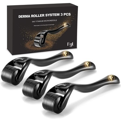 0.5mm/1.0mm/1.5mm Bartroller 540 Titanium Microneedling Roller Narbenroller DE