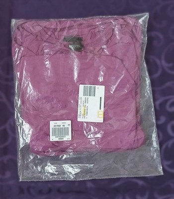 Laura Scott Damen Kleid Sommerkleid mit Wasserfallausschnitt Mini Gr. 40