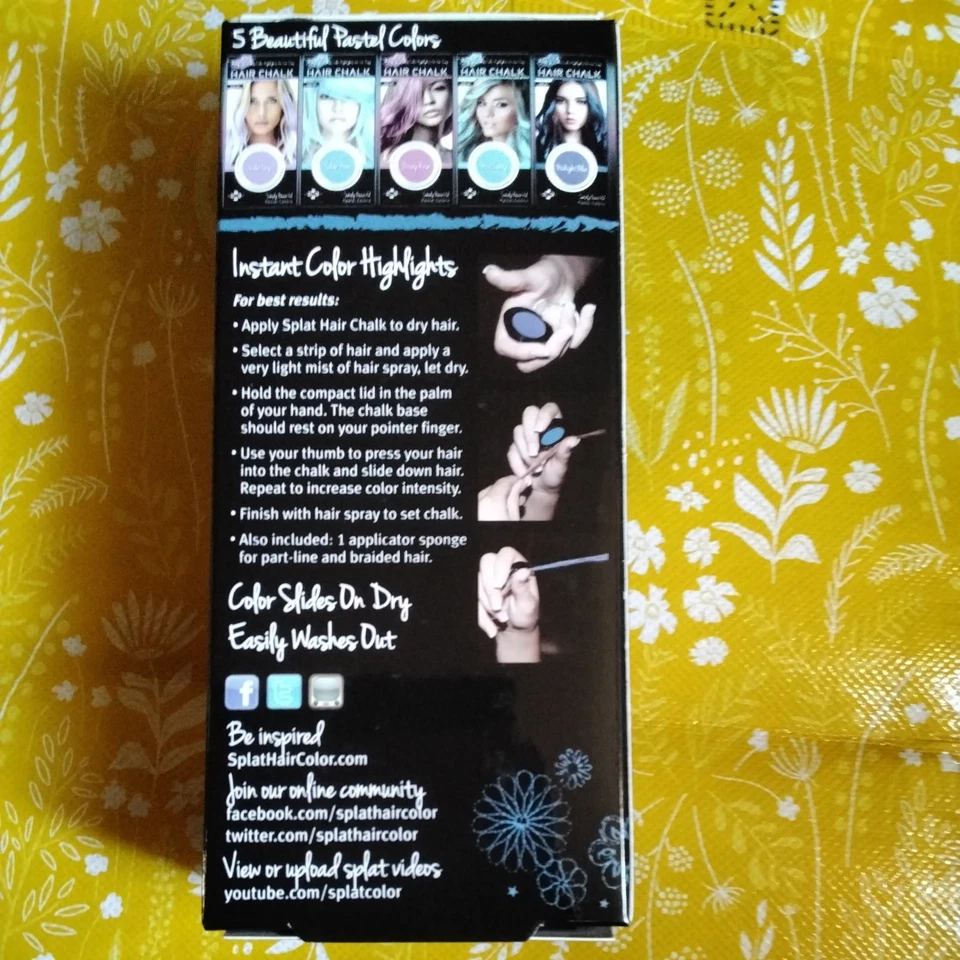 Tiza para el cabello SPLAT Foto 2 de 4