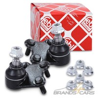 2X Febi Traggelenk Vorne FÜR Audi A1 Seat Cordoba Ibiza MII VW Polo 9N 6R Up!