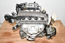 1996-1999 Honda Civic Obd2 D15b 1.5L Sohc Dual Vtec Motor Wire Harness Ecu