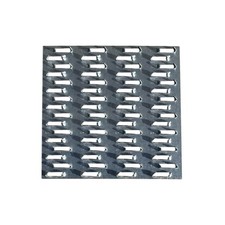 4" x 4" Steel Mending Plate For Wood (Hot Dipped Galvanized) - Sandbaggy