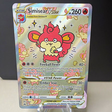 Simisear VSTAR GG37/GG70 SWSH: Crown Zenith Galarian Gallery Holo Full Art on eBay