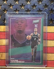 2023-24 Panini Player of the Day Dariq Whitehead RC Green Rookie #/5 Nets