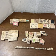 Smaller Mixed Brand Stamp Lot Holly Berry House Great Impressions Kodomo Denami