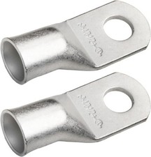 4/0 AWG XL 1/2 Stud Tinned Copper Wire Lugs Ring Terminals Battery Cable Ends