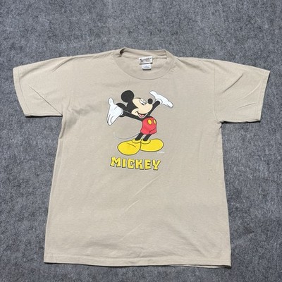 Vintage 00s Y2K Walt Disney World Kids T Shirt Size XL Mickey Mouse Pre-Shrunk ￼