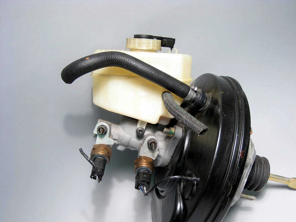 Tanque de cilindro maestro de refuerzo de freno eléctrico BMW E46 serie 3 DSC 2001-2006 USADO OEM Foto 2 de 4