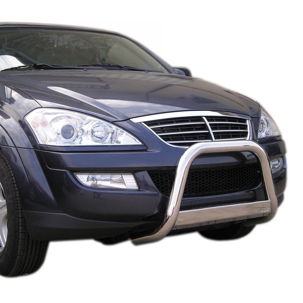FrontbüGel FrontschutzbüGel FüR Ssangyong Kyron 2007-2014 ø63Mm Stahl Silber-image