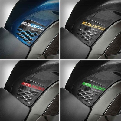 3D Sticker Tank Side Protectors Compatible with Kawasaki Ninja 1100SX