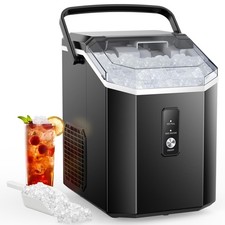 Joy Pebble Nugget Ice Maker Machine 10,000pcs/33lbs/Day Portable Nugget