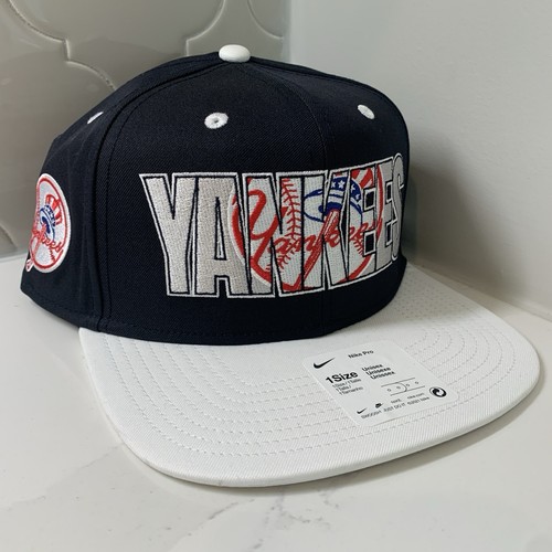 New York Yankees Nike Cooperstown Collection Pro Snapback Adjustable Cap OSFM - Picture 4 of 9